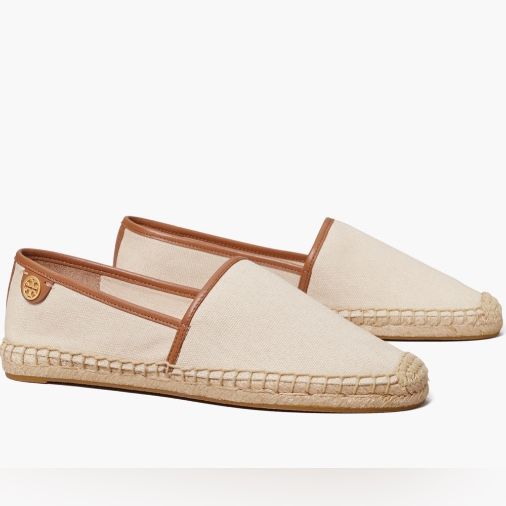 NIB Tory Burch Canvas Espadrilles